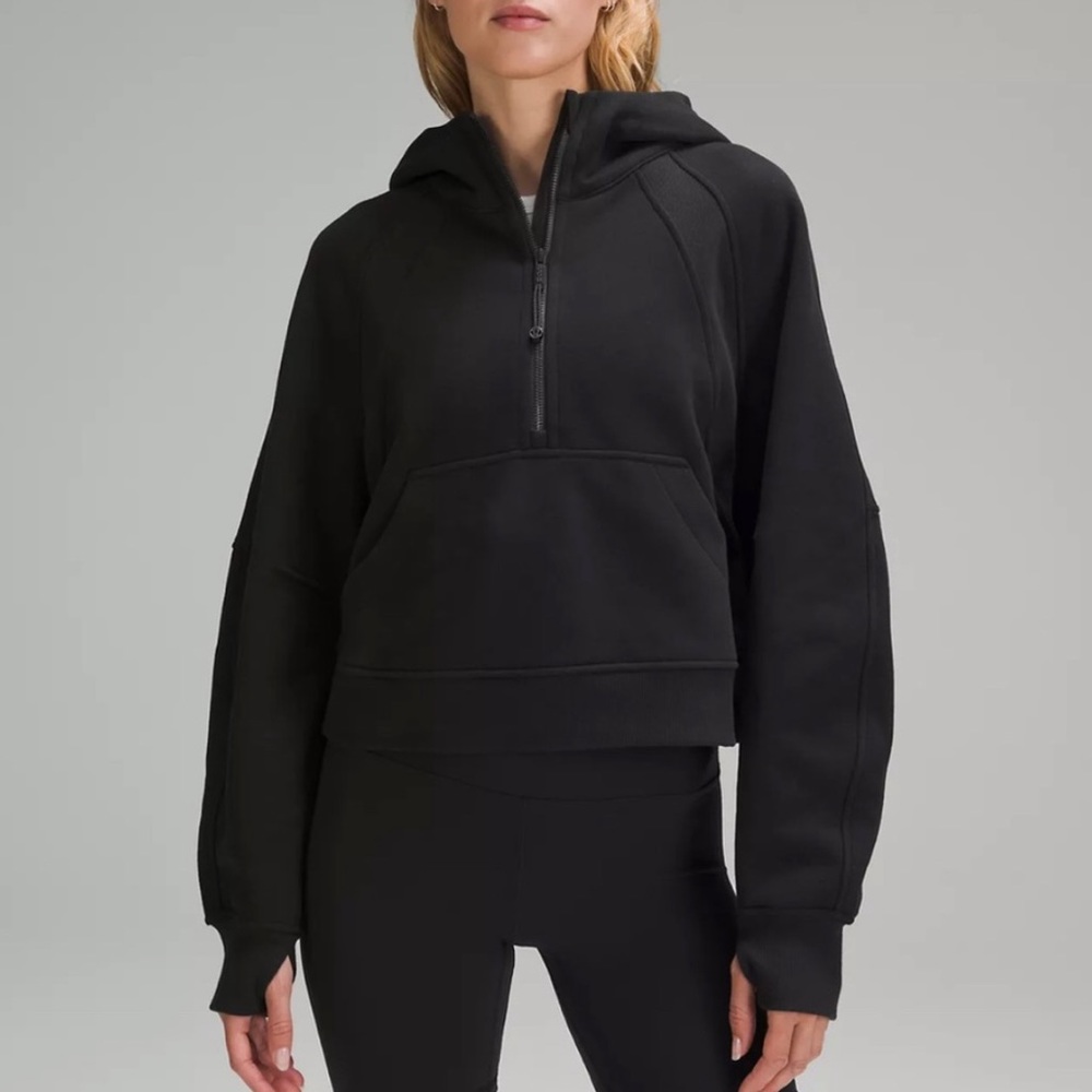 NWT Lululemon Scuba Oversized 1/2 Zip
Hoodie Black Size XL/XXL